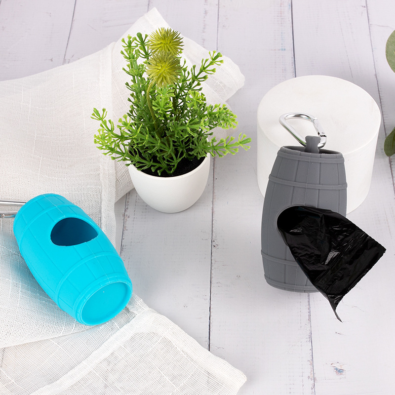 亚马逊热卖宠物清洁用品垃圾盒狗狗拾便器便捷式宠物垃圾袋分配器