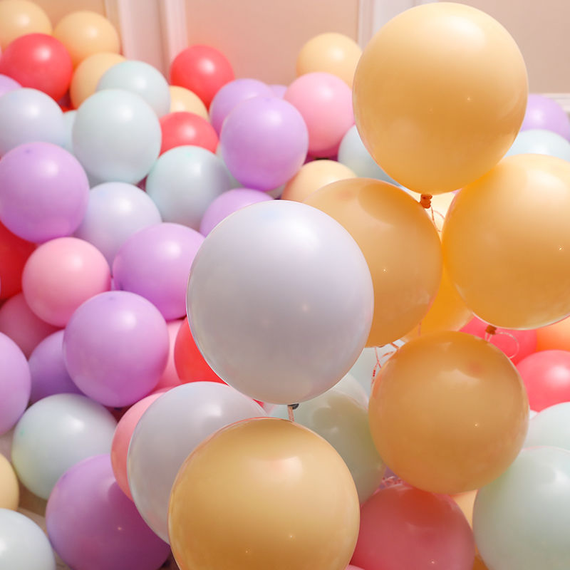 Manufacturer 10 inch 1.5g macaron decoration holiday party balloons wedding room decoration internet celebrity latex balloons