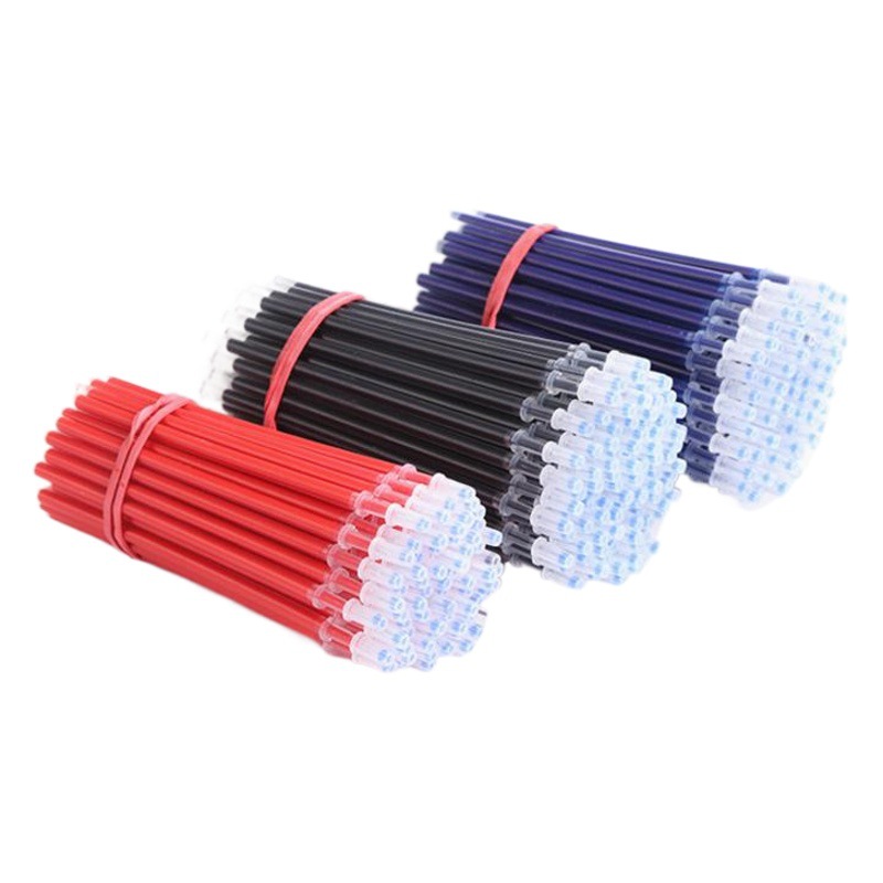 Black Red Blue Water 2.45 Inner Hole Bullet Student Pen K35 Press Refill 0.5 Neutral Refill