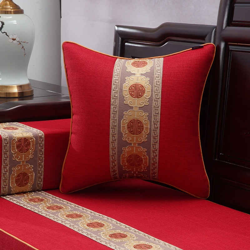 Ruixuange-중국 레드 [도리스 린넨 코트]