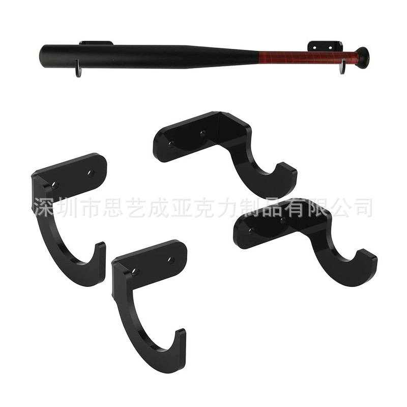 2 Pair of Softball Bat Bracket for Sports Lovers Tennis Bat Bracket Wall Mounted Baseball Bat Rack 2 Pair of Softball Bat Bracket for Sports Lovers Tennis Bat Bracket Wall Mounted Baseball Bat Rack