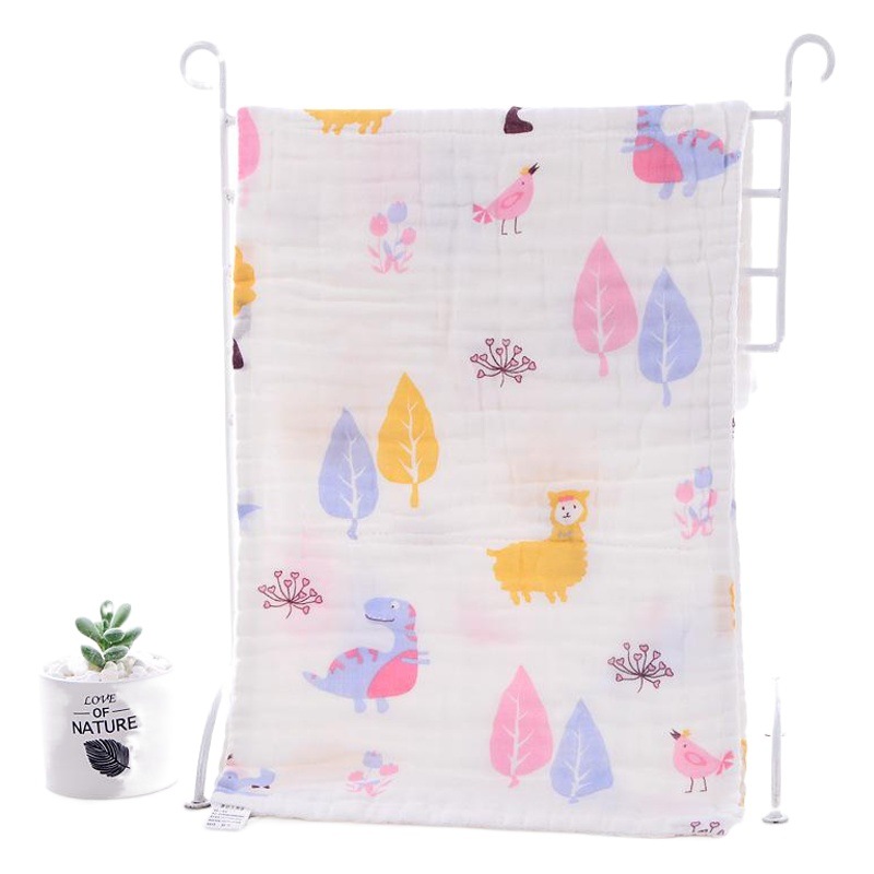 High density six layer cotton gauze towel face Bath adult face towel 35*75 gauze gift towel soft