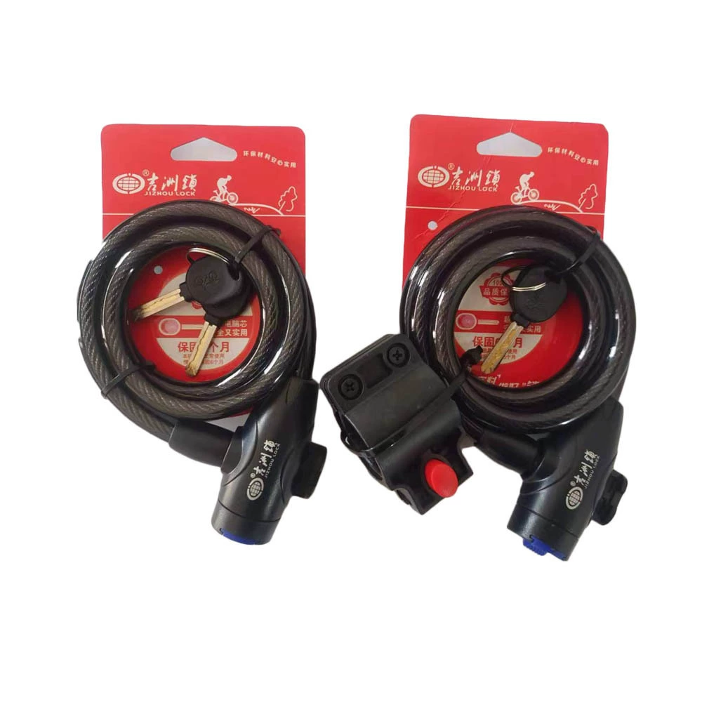 Bold 5101 Jizhou Автомобильный Замок Велосипедное кольцо замок горный велосипед стальной трос замок из легированной стали проволочный замок оптом