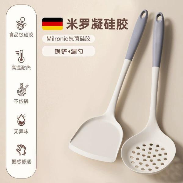 White Ash Spatula + Colander