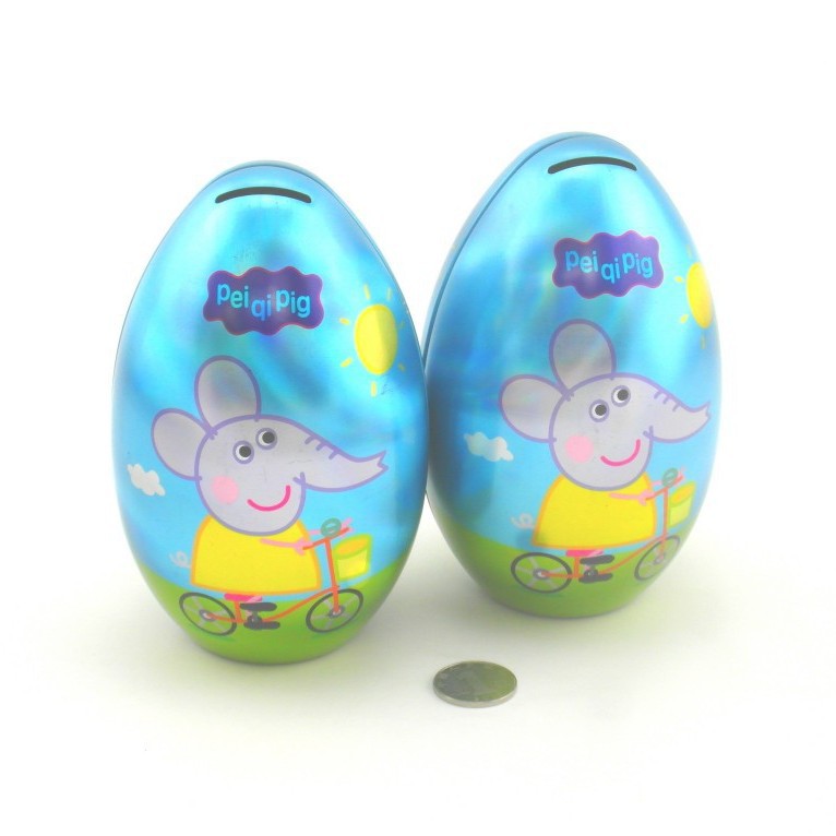 马口铁罐厂家 立式覆膜铁鸡蛋罐 节日糖果罐