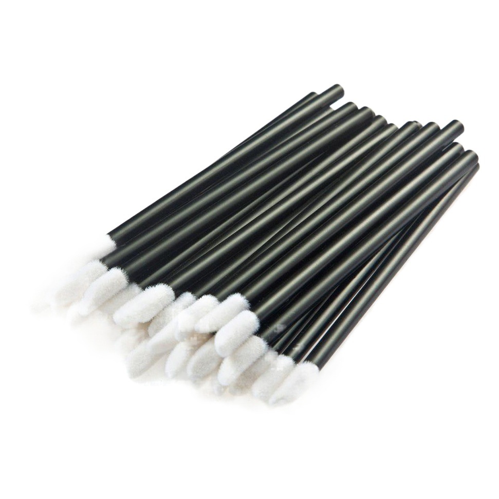 Manufacturer Wholesale Disposable Black Lip Brush Makeup Brush Portable Style Foreign Trade Wholesale Beauty Tools