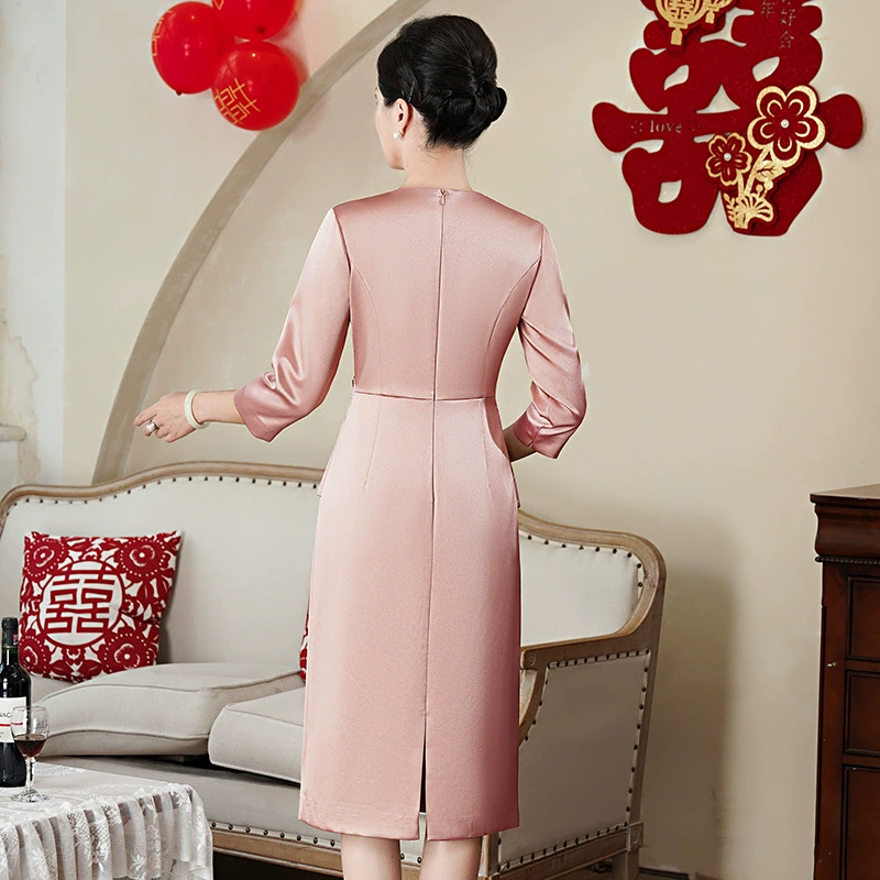 Spring wedding dress for mother, elite set, western style