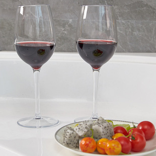 Tritan Plastic Red Wine Glass Anti-Fall Resistant Goblet Hotel Special High-End Red Wine Glass Goblet Set