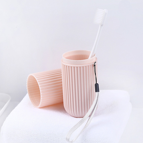 Travel portable couple toothbrush box mouthwash and brushing cup creative plastic toothpaste toothware storage box
