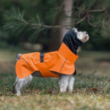 户外新款狗狗雨衣泰迪比熊中型小型犬双领斗篷式外出宠物雨衣跨境