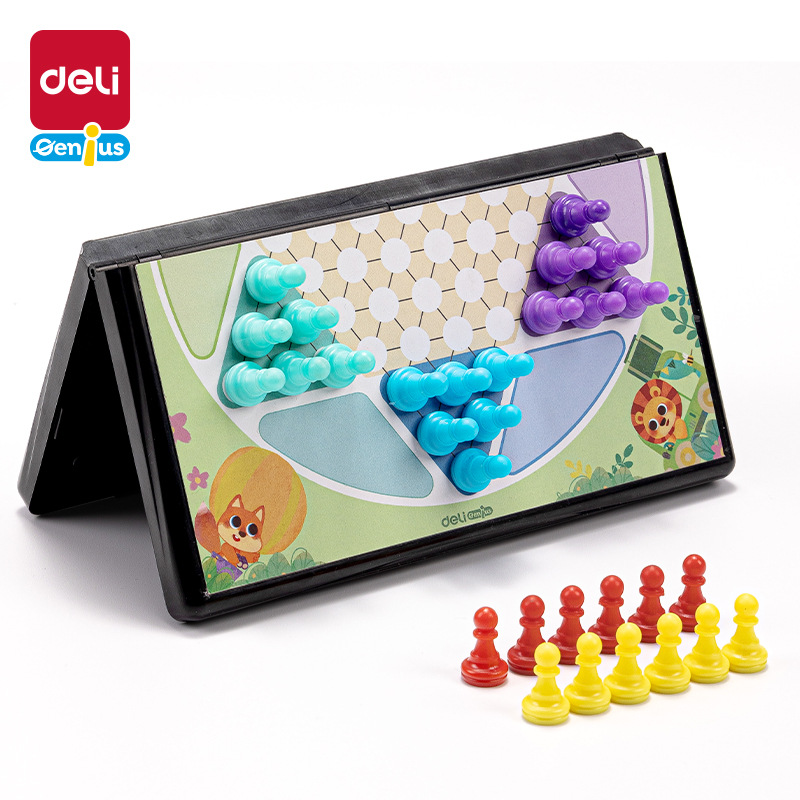 YW131 imán plegable Backgammon Go Go Go Puzzles damas