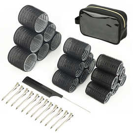 跨境空气刘海卷发筒卷发神器八字发卷卷发器hair roller set