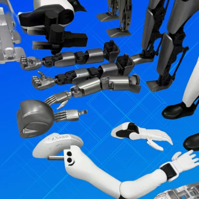 parts processing, robot prototype – Industrial molds