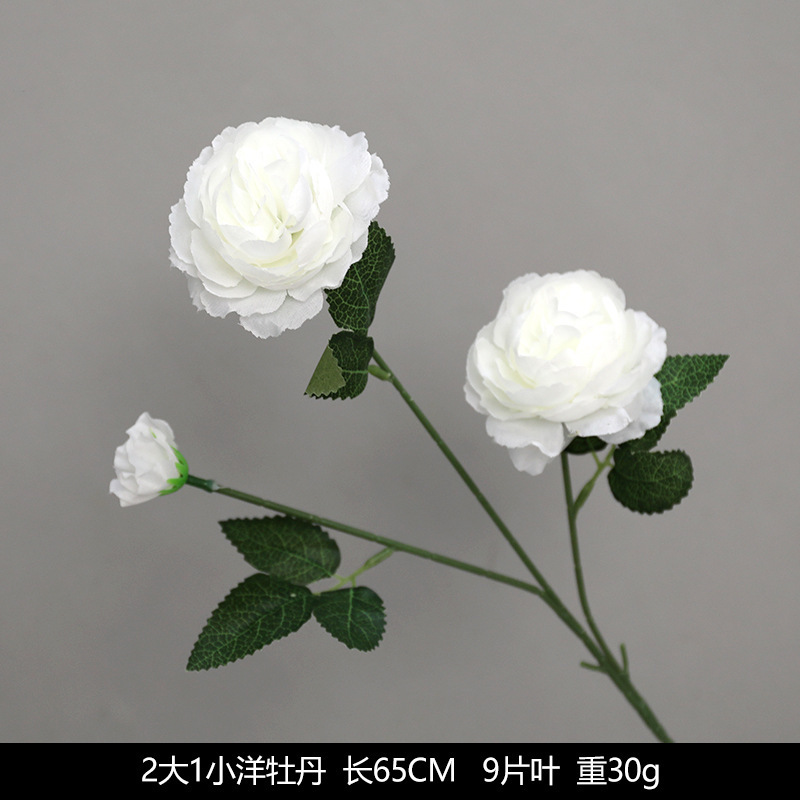 白い造花シーンアレンジメント花の造花ブーケ装飾造花造園アジサイシルクフラワー装飾花|undefined