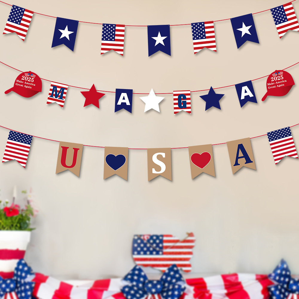 El nuevo Día de la Independencia de los Estados Unidos tira de la bandera