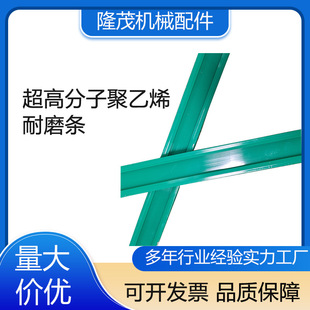 Customizable Pe Wear-Resistant Strips High-Density Polyethylene Chain Guide Rails Single and Double Row High-Precision Polyethylene Chain Guide Rails