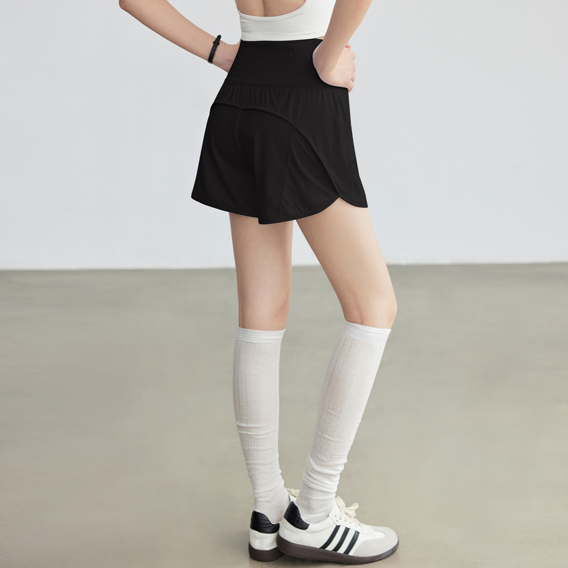 夏ピラティススポーツショーツ女性の露出防止痩身 3 点ランニングジムパンツ 2025 新しいヨガパンツ|undefined