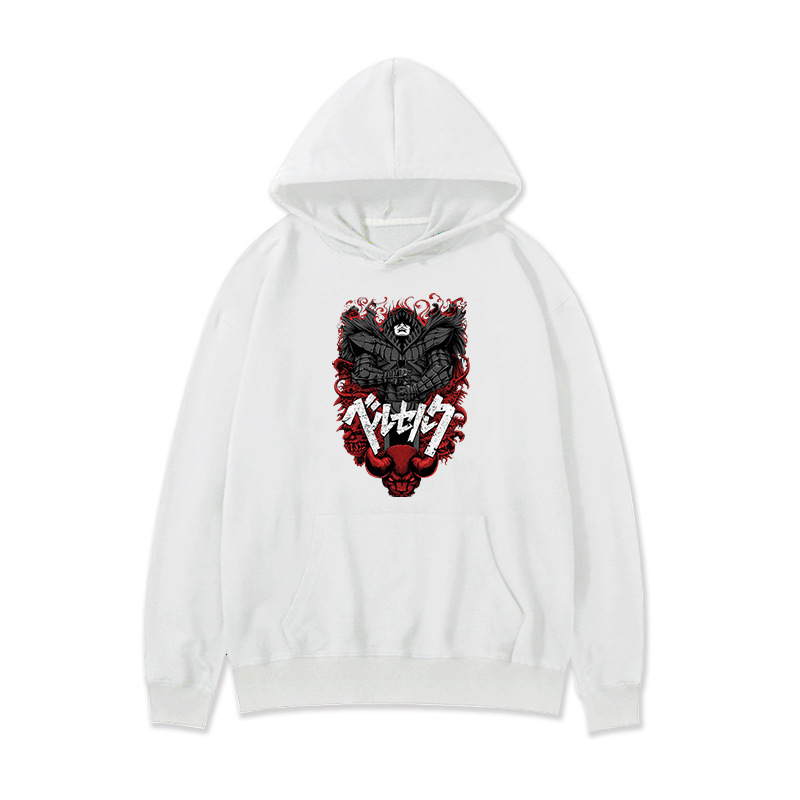 Swordwind Legend Anime Periférico Suéter con capucha Marca Warrior Segunda dimensión Sudadera con capucha suelta casual europea y americana