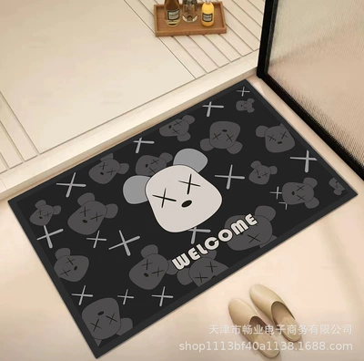 Door Mat Non-Slip, Avtomobil döşəmə paspasları - gzz-20-50x-80cm