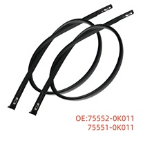 适用丰田海拉克斯HILUX05-15车顶流水槽双排75552-0K011