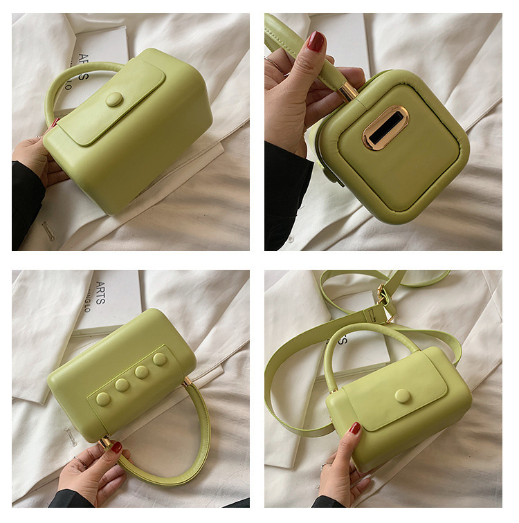 Tasche Frauen 2022 Neue Trendy Tao Tao Handtasche Little Red Book Beliebte Candy farbe einfache schulter Messenger kissen tasche_voghion.com