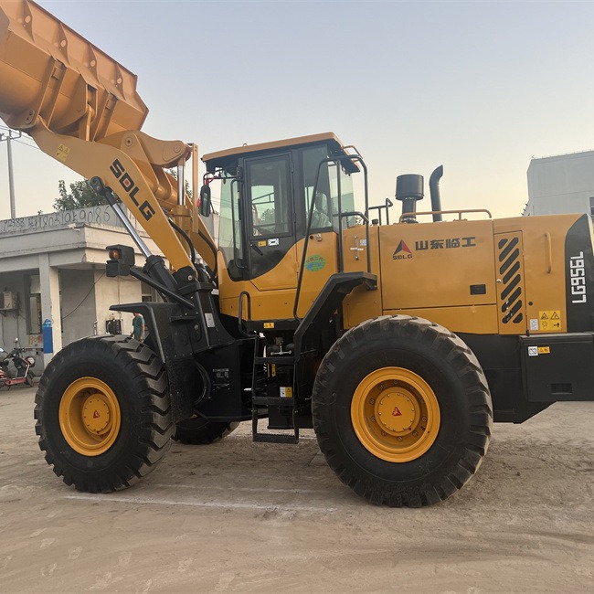 Exportación de Argelia de segunda mano 956L cargador temporal en stock suficiente prueba de campo