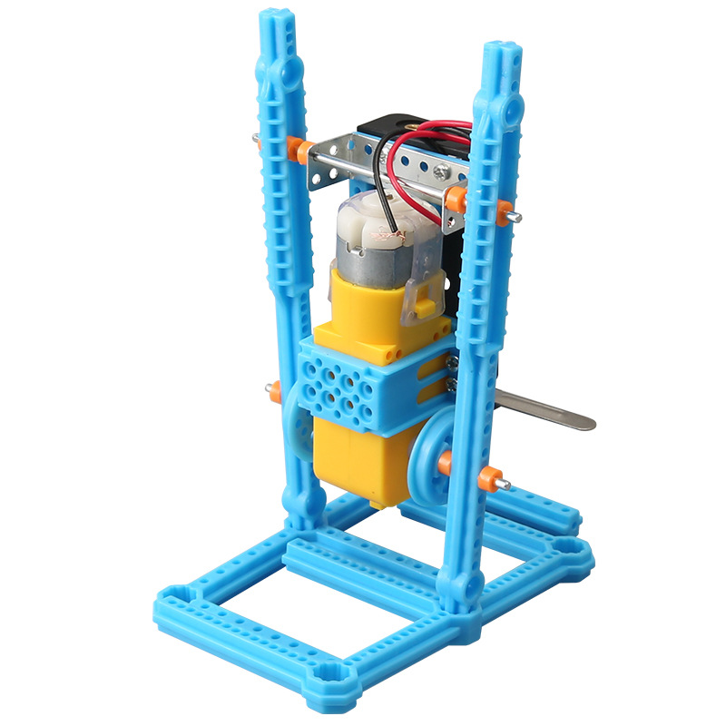 DIY robot bípedo para niños estudiantes de ciencia y tecnología primaria para estudiantes de ciencia física experimental estem ayuda de enseñanza