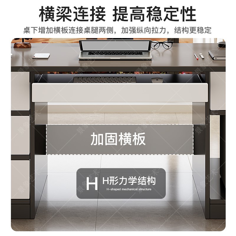 escritorio de computadora para el hogar moderno y simple dormitorio estudiante escritorio con cajón escritorio de oficina combinación de silla