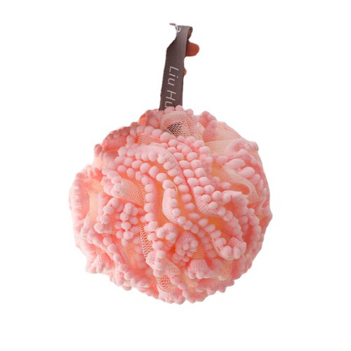 Bath ball for women, high-end, non-dispersing, bath ball for men, super soft, bubble-making bath ball, dual-use, cute shower flower