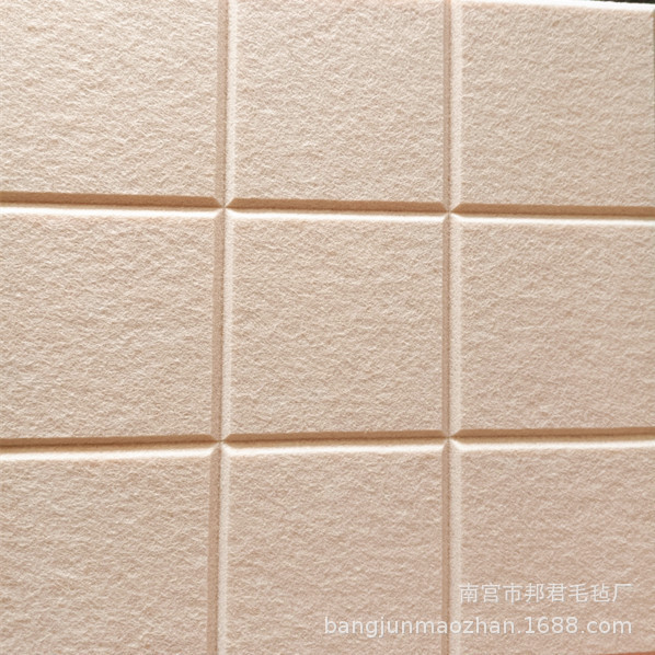 9mm grueso fieltro etiqueta de la pared nueve rejilla tablero de mensajes de Kindergarten trabaja tablero de exhibición de color DIY foto de la pared de fondo