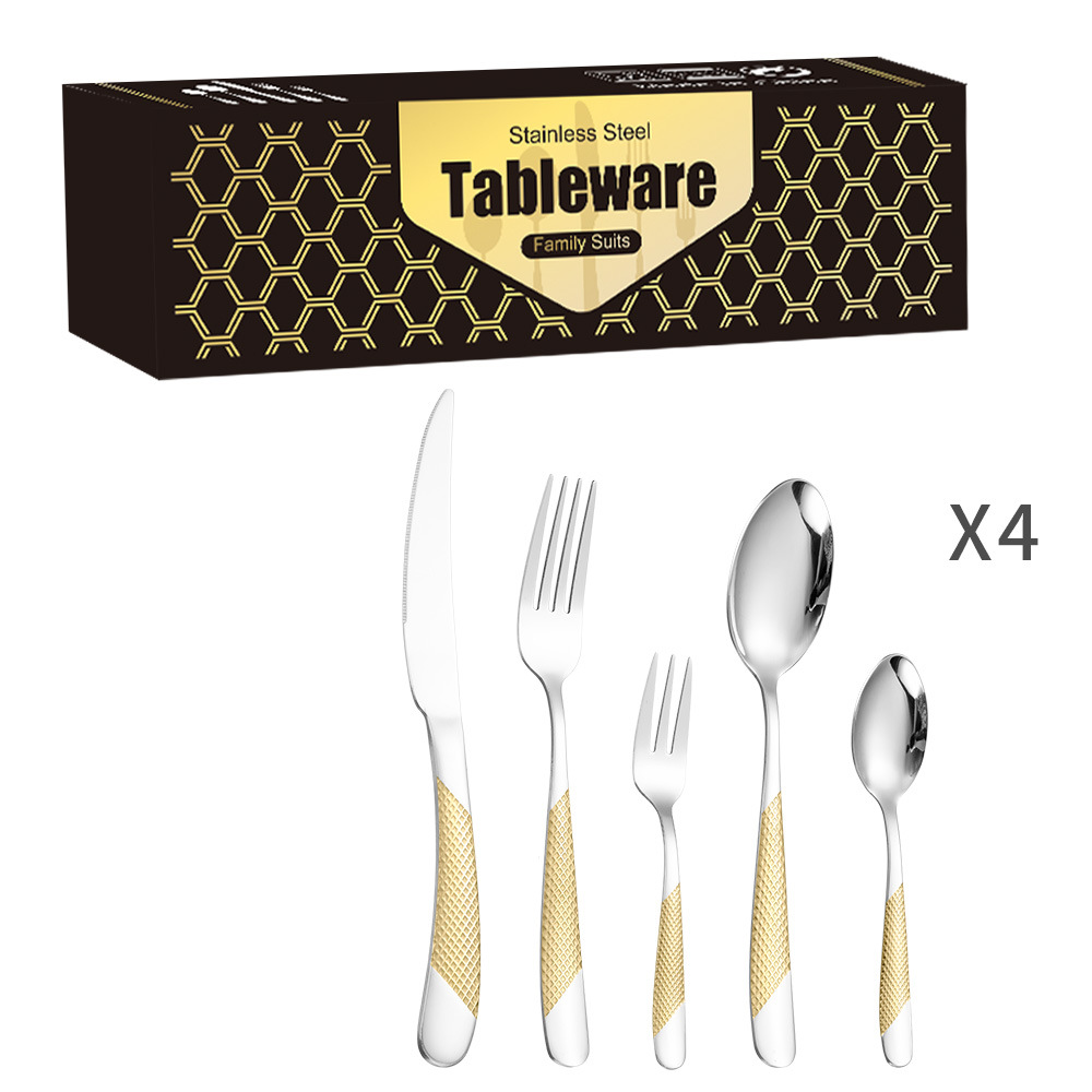 블랙 골드 박스-스타 다이아몬드 20pc