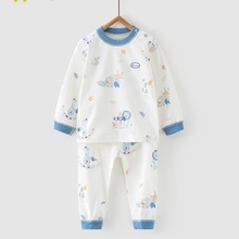 婴儿内衣套装棉衣服春秋1-6岁男女宝宝四季睡衣儿童秋衣裤