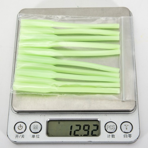 Cross-border night fishing anti-bite plastic luminous PVC casing sea fishing line set anti-tangle fluorescent tube fishing gear accessories wholesale