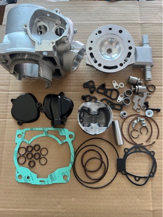 08-18 Ktm250 Upgraded to 300Cc Ktm300 Cylinder Piston Set