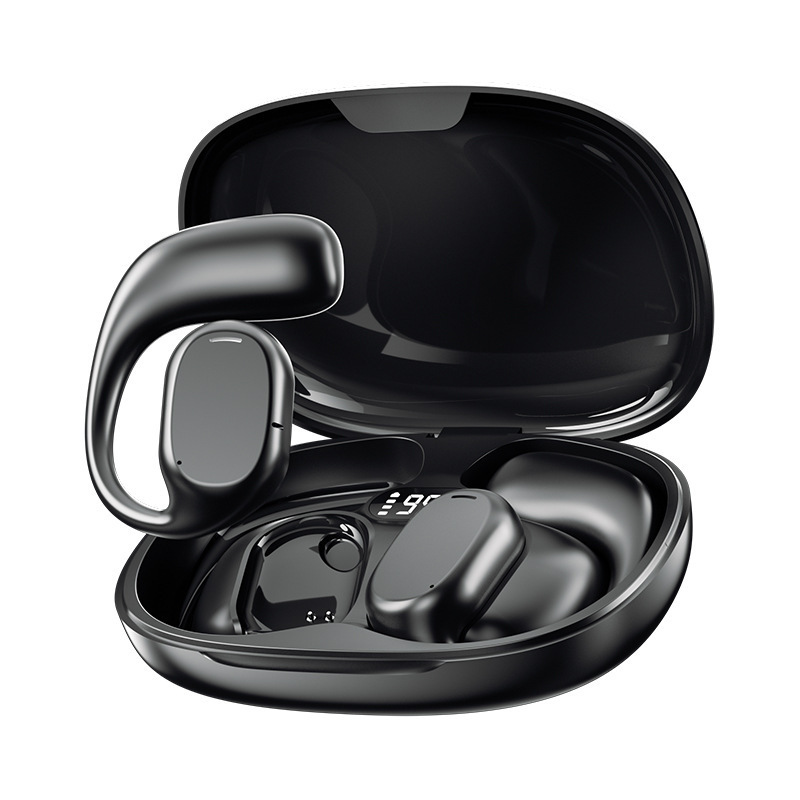 Bluetooth ヘッドセット新しいワイヤレスヘッドセット高品質、長いバッテリー寿命、大容量バッテリー JS272 ノイズリダクション耳掛けヘッドセットスポーツ|undefined