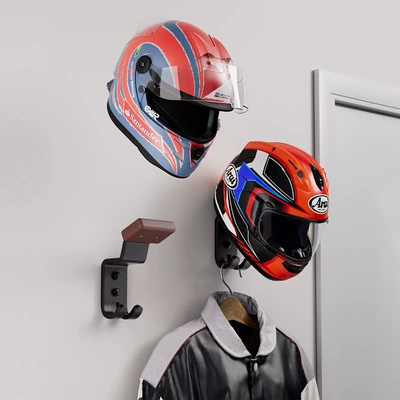 Hat Holder Storage Rack — Motosiklet dəbilqə rəfləri
