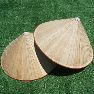 Summer Outdoor Labor Rain Shading Cool Straw Hat Big Eave Lin Chong Hat Tea Picking Fishing Light Farmers Sunshade Pointed Hat