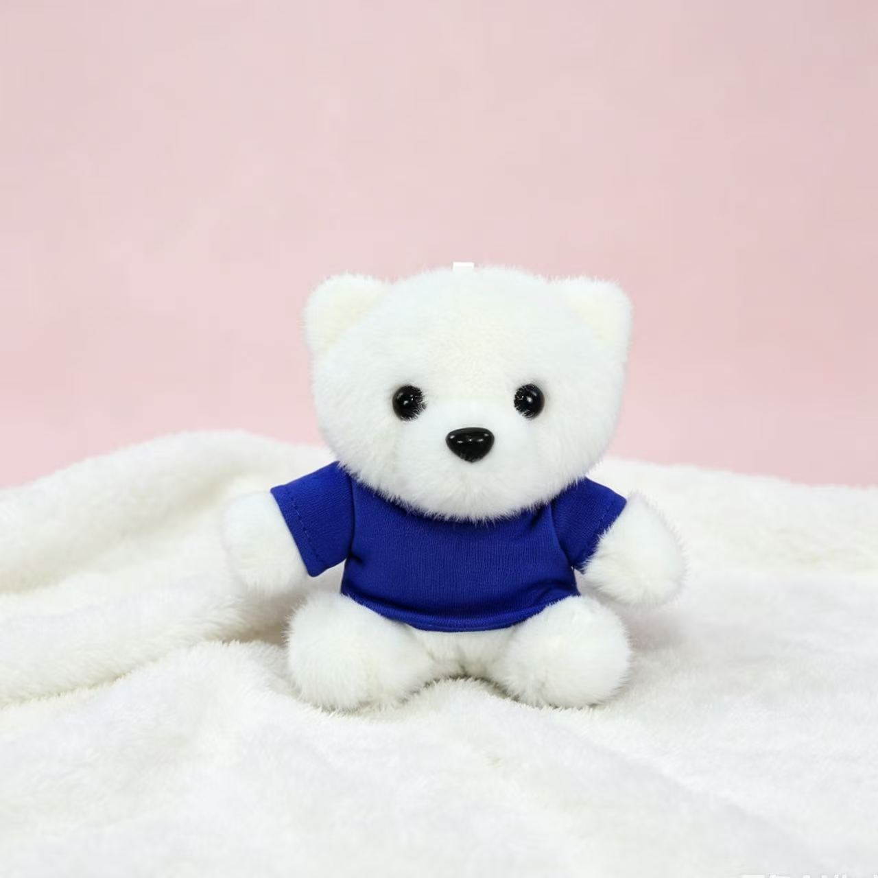 Vestido osos llaveros muñecas de peluche camisetas pantalones mochila colgante pequeño regalo colgante muñeca de peluche