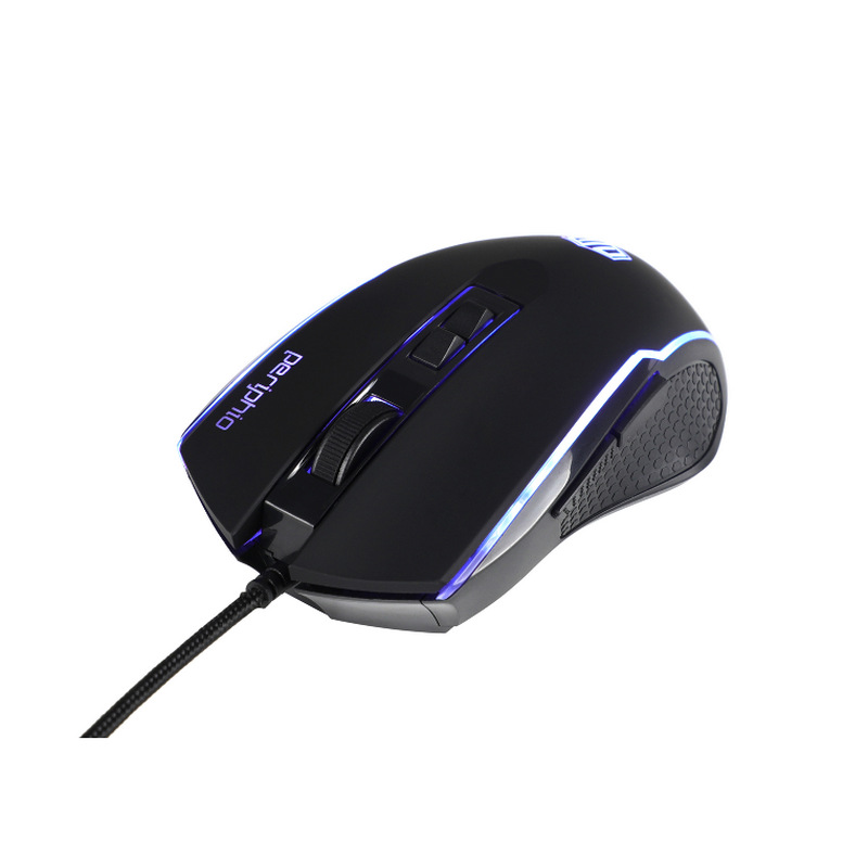 Gioco di eSport cablato, mouse retroilluminato M45 che mangia pollo, mouse per computer CF gaming lol_voghion.com