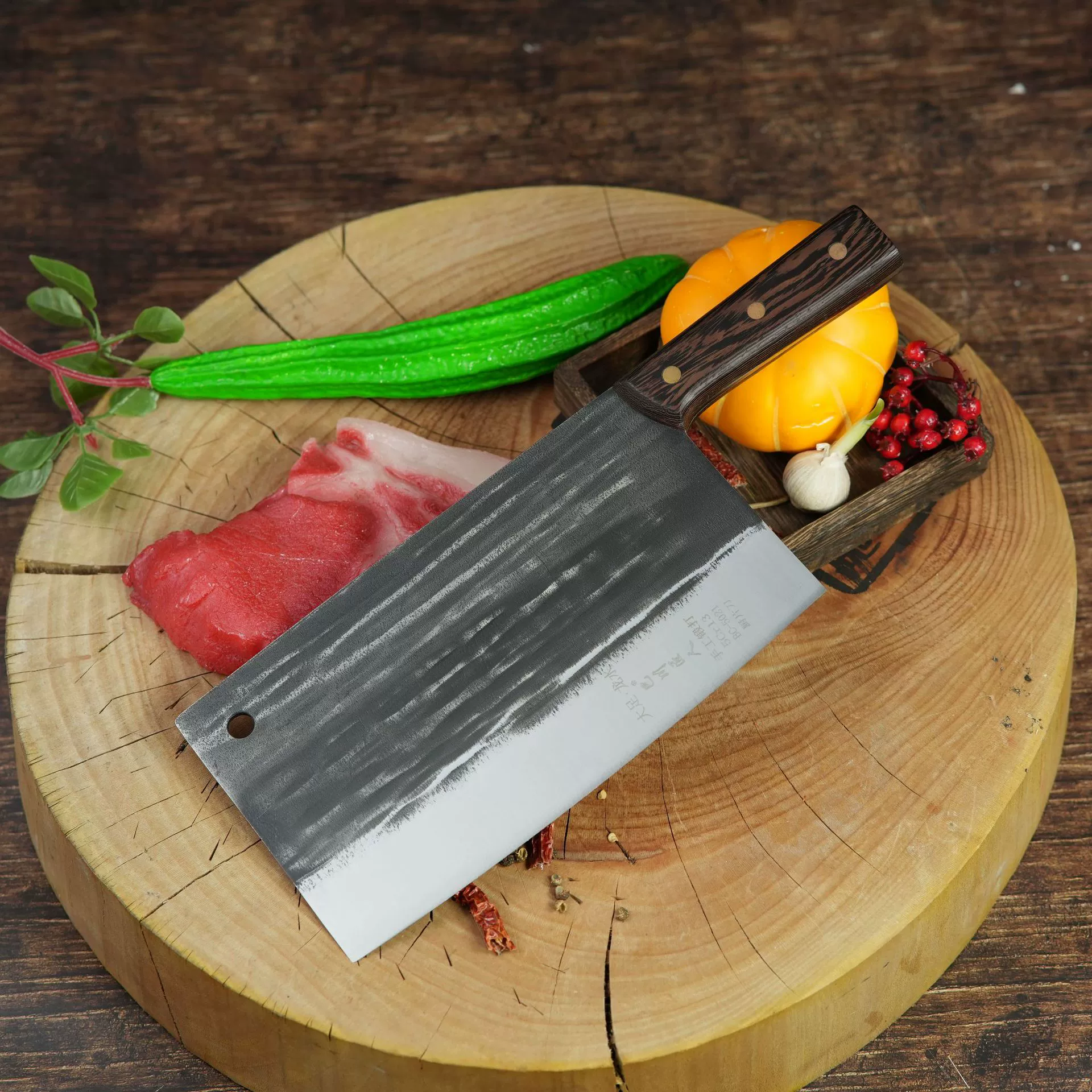 Кухонный нож для дома, нож для нарезки, острый, без заворачивания, нержавеющая сталь, для гостиницы/ресторана, кованый кухонный резак