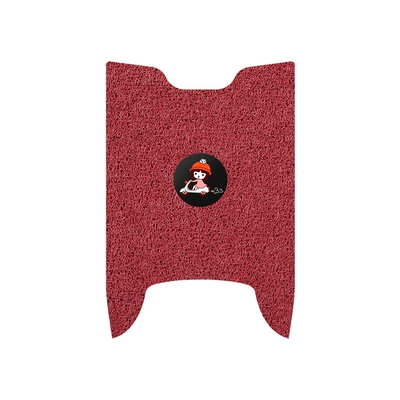 Pad Mat — Electric vehicle foot mat - billiard-super-s-cangqiong-feet-little-motorcycle-wine-red-free-velcro