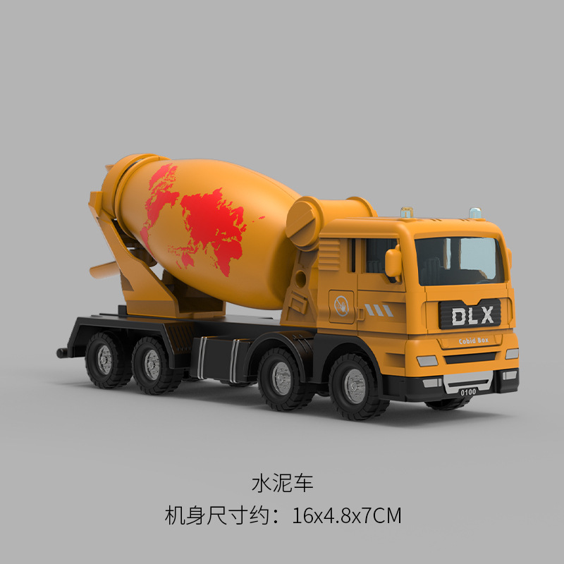 T0102 cement truck (24 pieces/box, multiples of 24 are required)