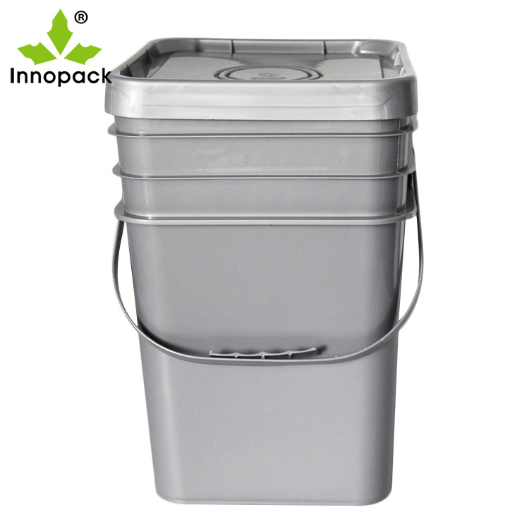 C-20L【厂家直销】灰色家用矩形桶收纳桶，颜色任选量大优惠