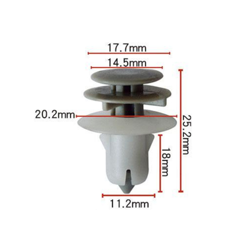 Aplicable a Dodge Avengers Ram camión panel de la puerta del coche guardia hebilla clip D405 OE:5028438-AA