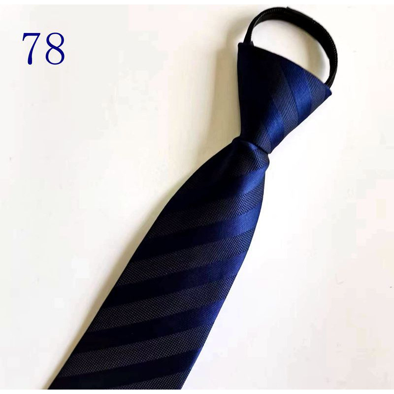 男士拉链新郎结婚红色8cm正装商务黑色免打结懒人易拉得蓝色_