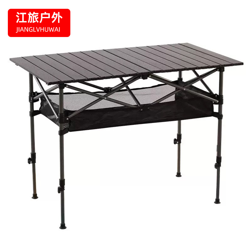 Mesa plegable Mesa de pícnic Mesa plegable Mesa plegable de camping Mesa plegable de pastel al aire libre Mesa de elevación