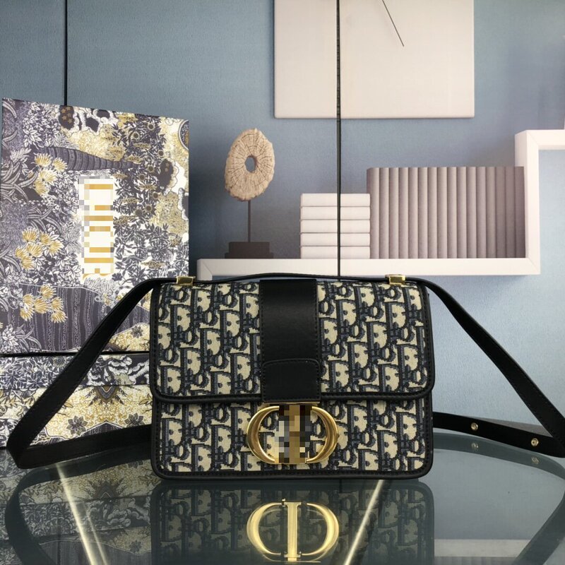 2025D New Vintage Embroidered Montaigne Bag Classic Fashion Chain Shoulder Strap Crossbody Women's Bag Versatile