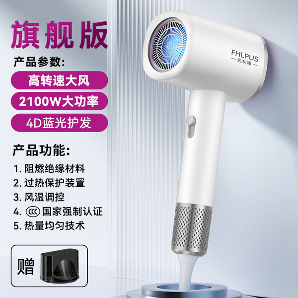 Hair Salon Hair Dryer Household High-Power Barber Shop Negative Ion Hair Dryer Manufacturer Direct Sales Internet Celebrity Cross-Border