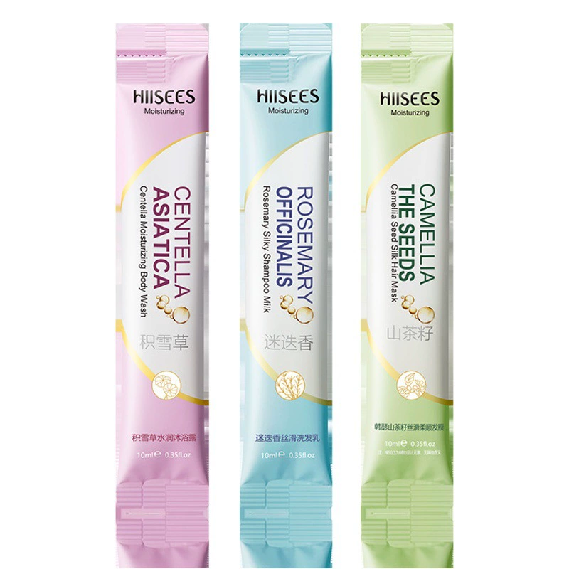 Hanse Camellia Seed шелковистая мягкая маска для волос 10 мл увлажняющая нежная питательная корень волос дорожная портативная упаковка оптом
