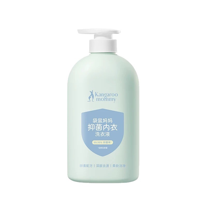 袋鼠妈妈抑菌内衣洗衣液 宝宝专用内衣洗衣液|undefined